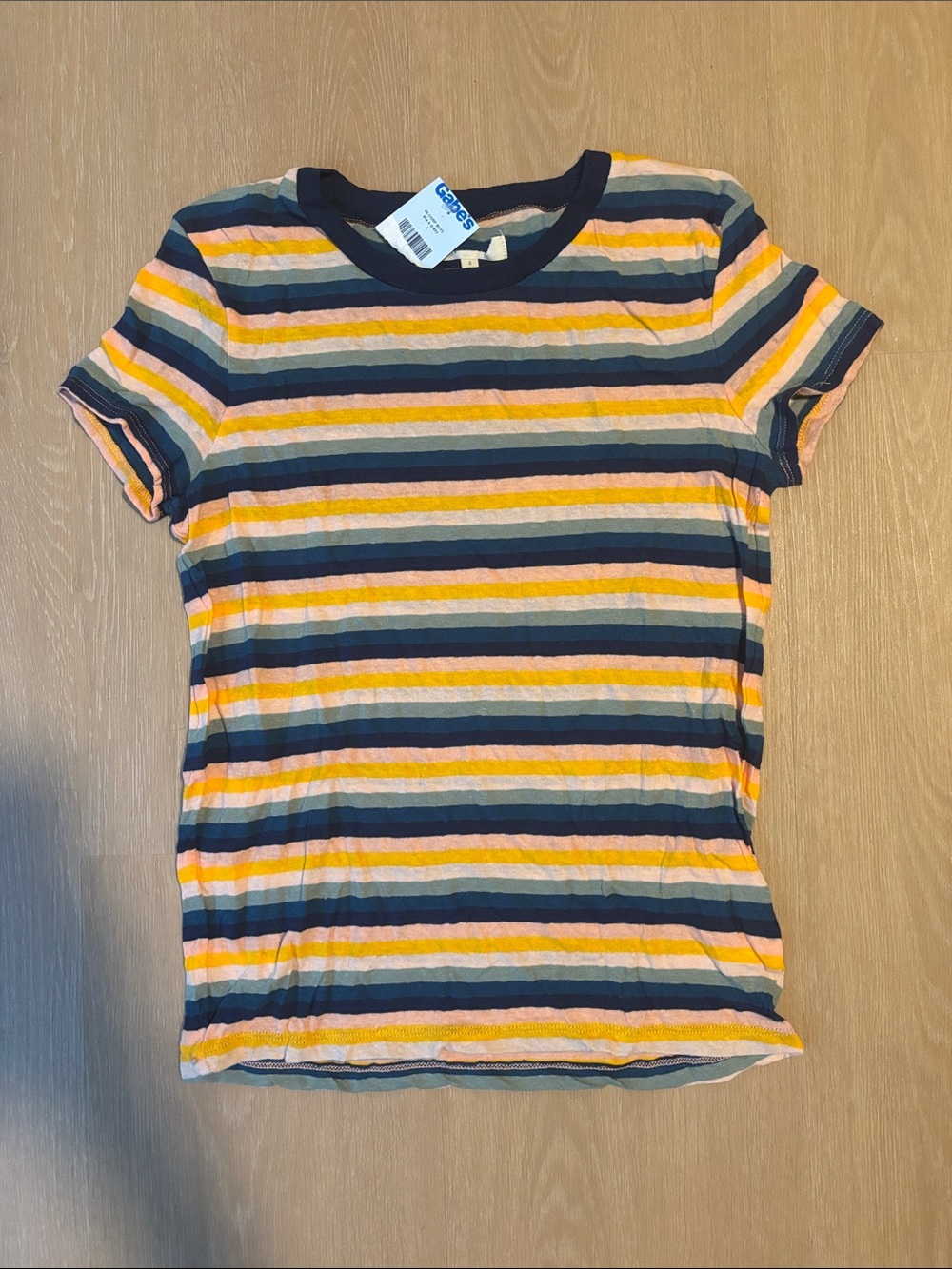 NWT Madewell Striped Short Sleeve Cotton Tee size Small